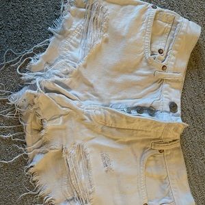 Free people white shorts
